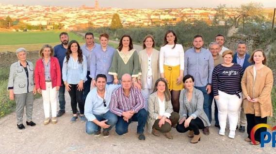 Equipo de gobierno de los populares, con Carmen Pagador a la cabeza 