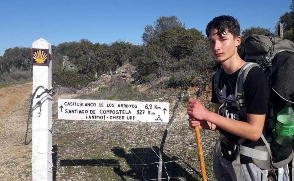 Joven peregrino localizado por la Guarcia Civil 