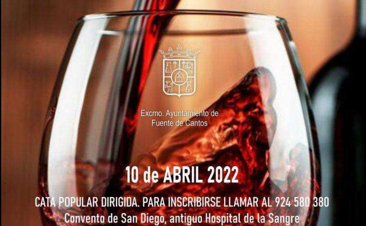 Cartel del concurso de vinos 