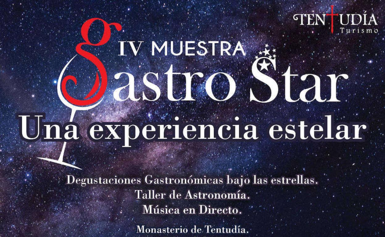 Cartel anunciador de la celebración de la IV Muestra GastroStar