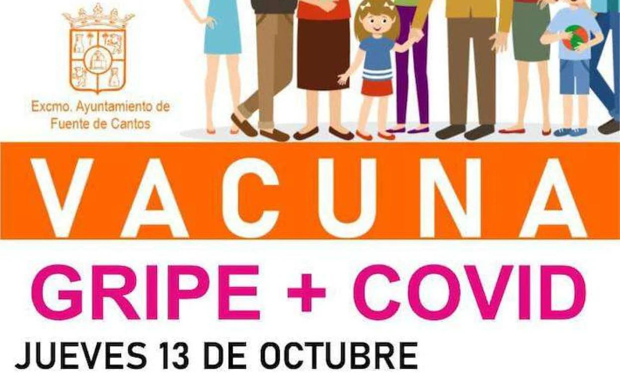 Vacunación de gripe y covid mañana para mayores de 85 años