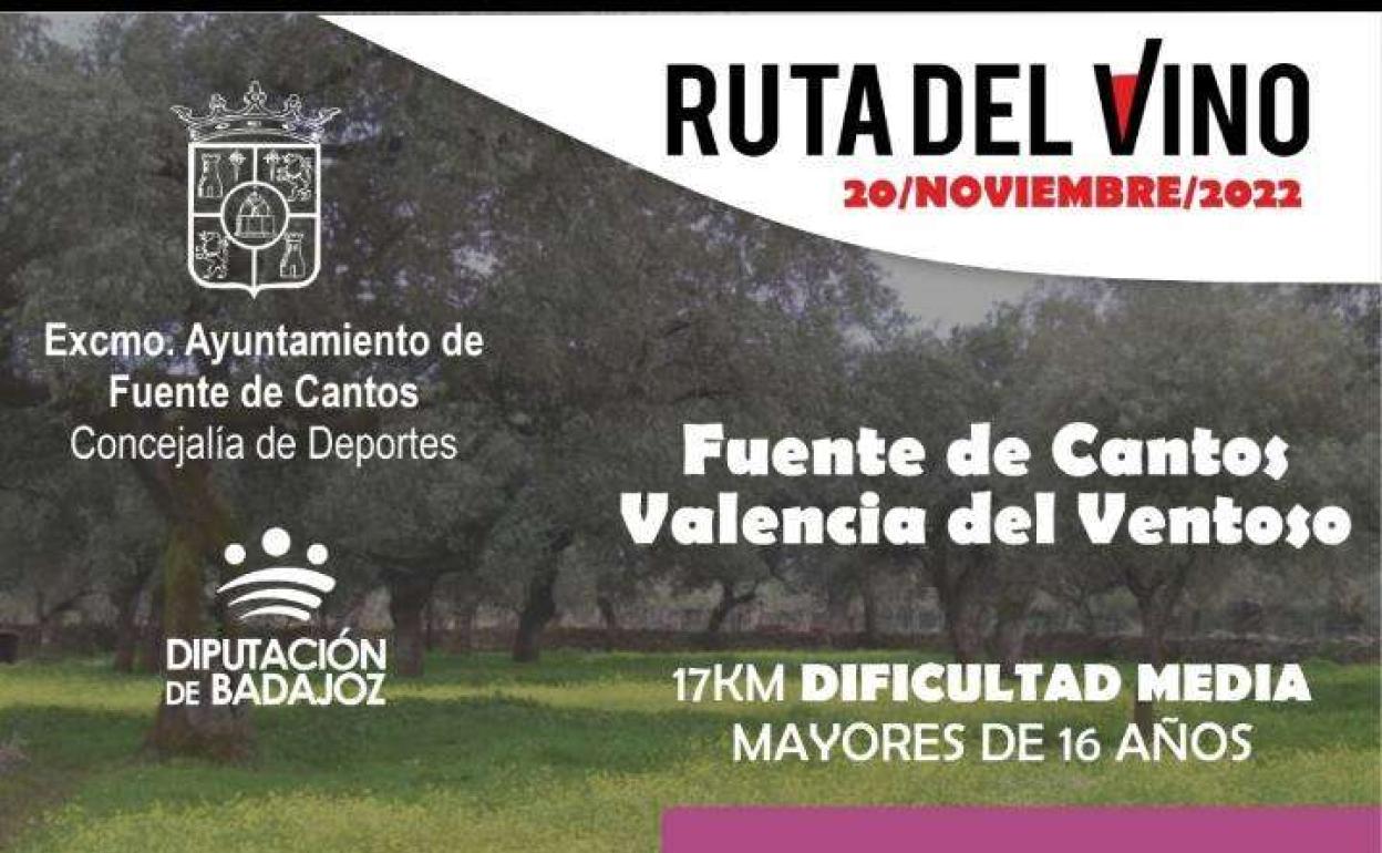 La concejalía de Deportes programa la Ruta del Vino