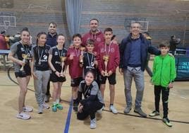 Seis medallas y dos cuartofinalistas en los Judex de Tenis de Mesa del equipo de Fuente de Cantos