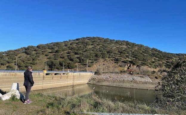 Las lluvias de diciembre no han sido suficientes para los embalses de Tentudía, Arroyo Conejos y Los Molinos