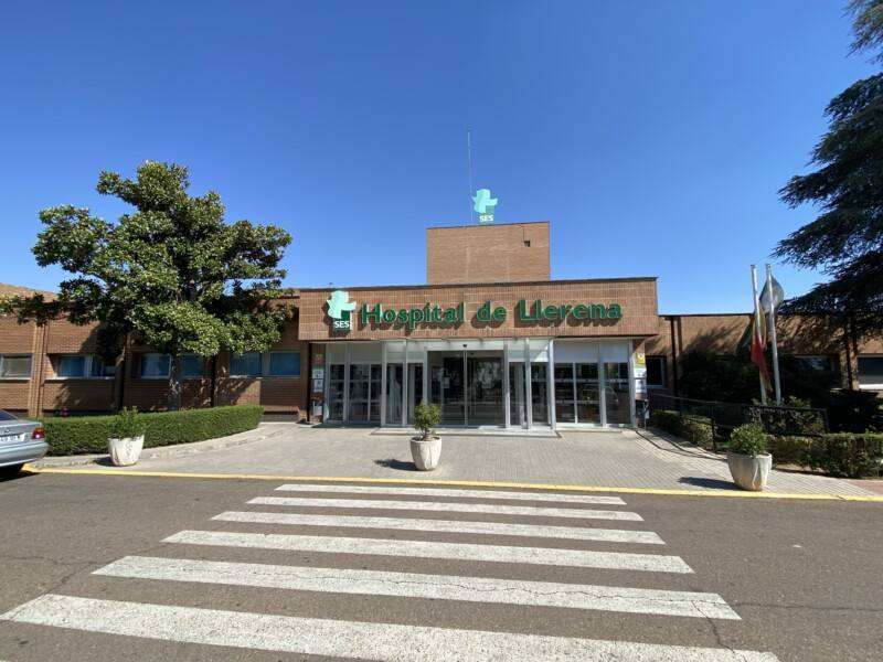 El Área de Salud de Llerena-Zafra tiene un paciente ingresado por covid