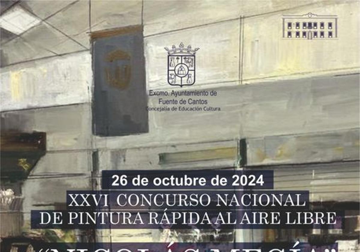 La XXVI Edición del Concurso Nacional de Pintura Rápida al Aire Libre Nicolás Megía, se celebrará el sábado