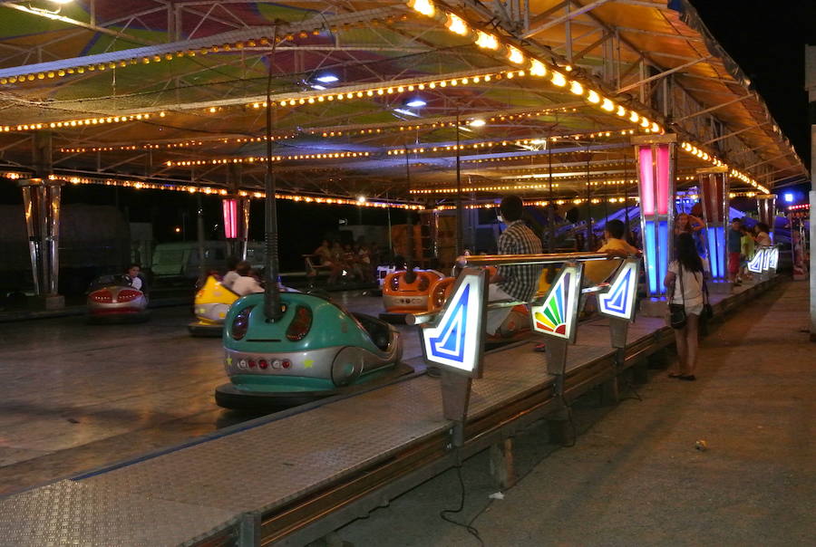 Coches locos en el ferial. 