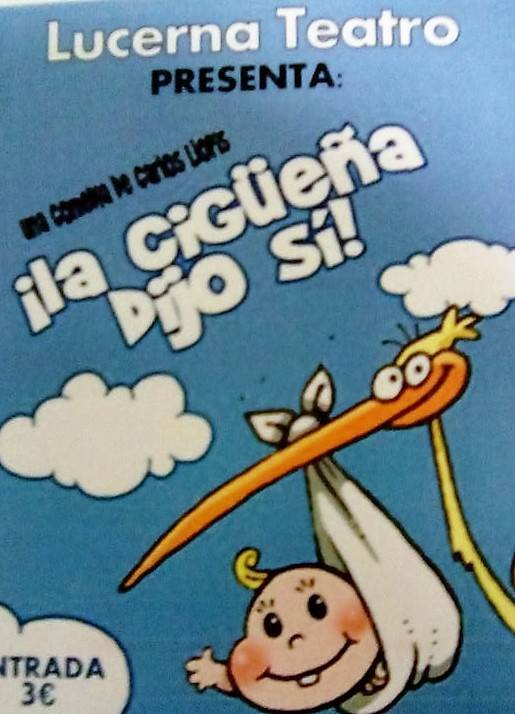 Lucerna representa 'La cigüeña dijo sí'
