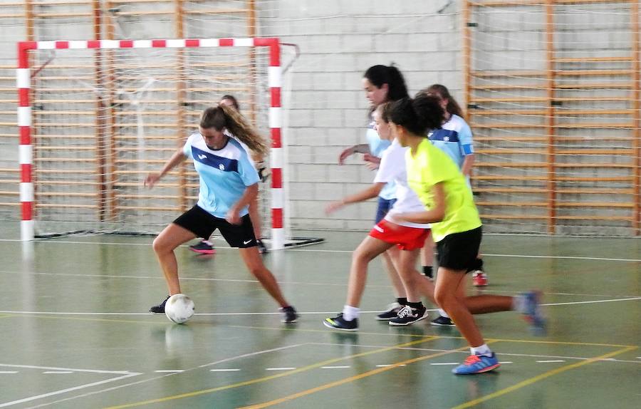 Imagen de uno de los partidos del torneo. 