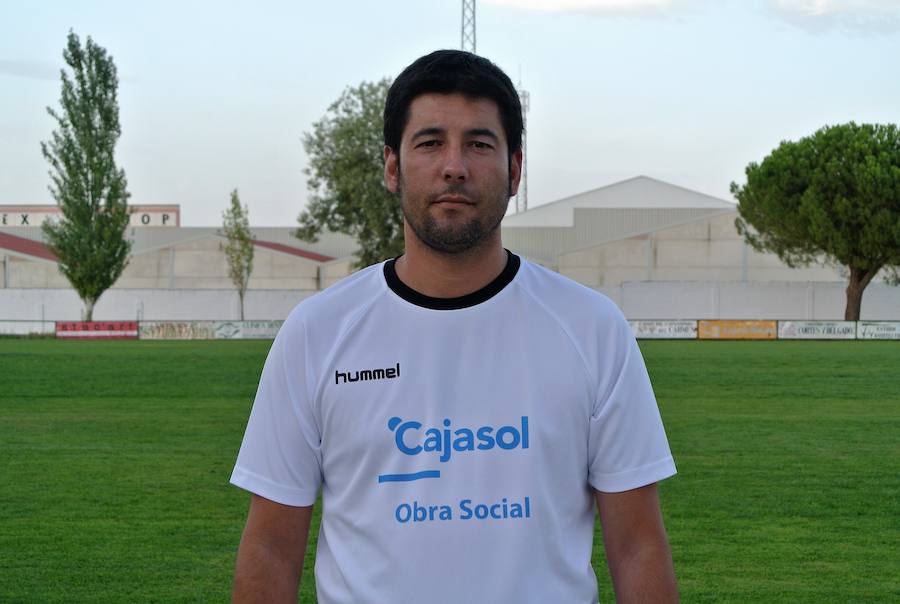 José Manuel Cisneros 'Pana', entrenador de la UD Fuente de Cantos. 