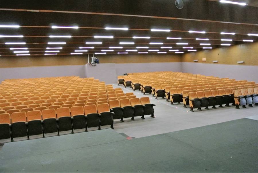 Interior del teatro municipal. 