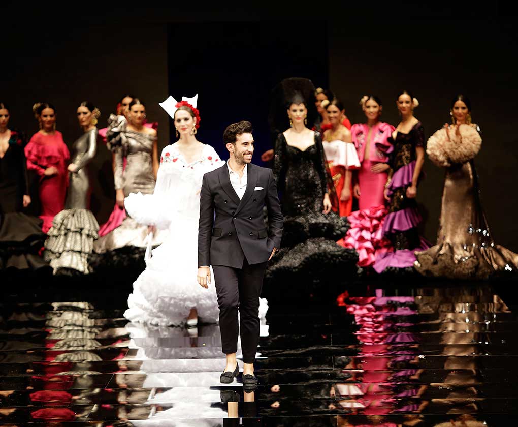 Luis Fernández presenta mañana, 1 de febrero, sus nuevos diseños en el Salón Internacional de la Moda Flamenca