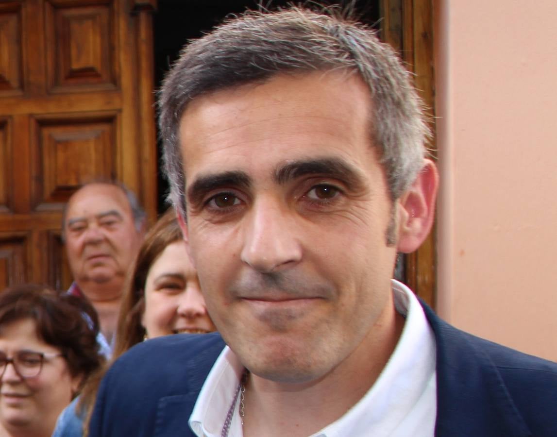 Foto archivo de Abel González elegido el lunes 21 candidato por el PSOE a la alcaldía de Guareña para llos próximos comicios.