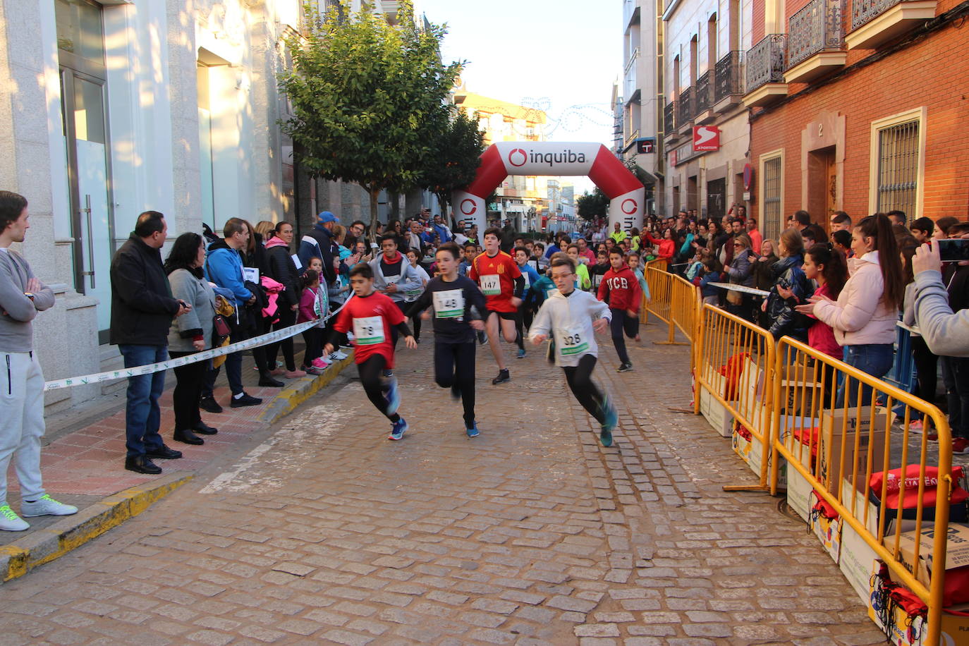 Momento de la salida en una de las carreras del año pasado del Fondo Urbano Solidario.