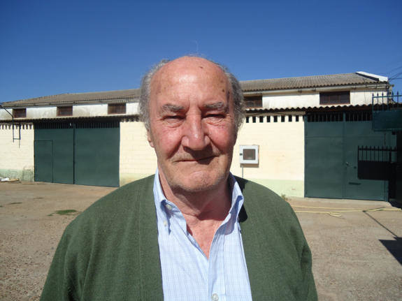 Antonio Aguas Gómez, presidente del Consejo Rector de la Cooperativa San Pedro.