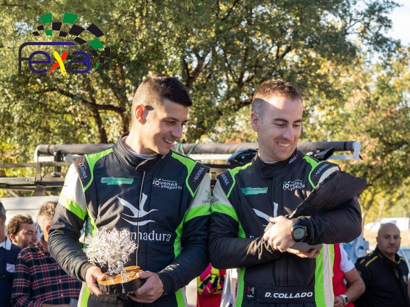 Paco Montes y David Collado se llevaron el Rallye de tierra de Guareña
