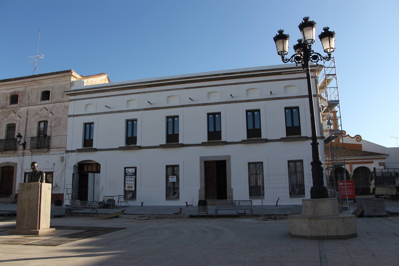 Fachada principal del hotel rural.