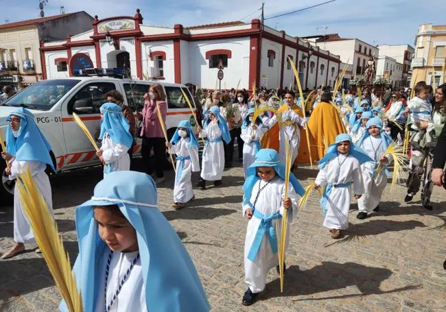 Imagen de archivo de la procesión del Domingo de Ramos.