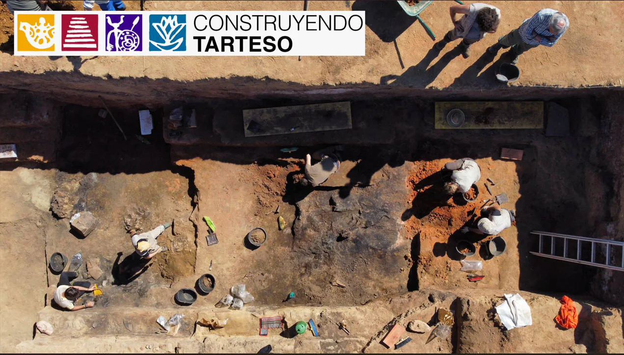 Yacimiento arqueológico de Casas del Turuñuelo en Guareña.