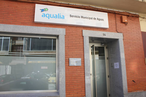 Oficinas de Aqualia en la calle Grande.