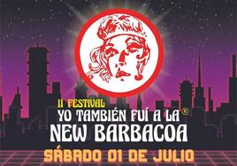 Cartel anunciador de la cita musical 'Yo también fui a la New Barbacoa'.