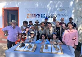 Equipo de arqueólogos de Casas del Turuñuelo premiado con la Medalla Extremadura 2023.