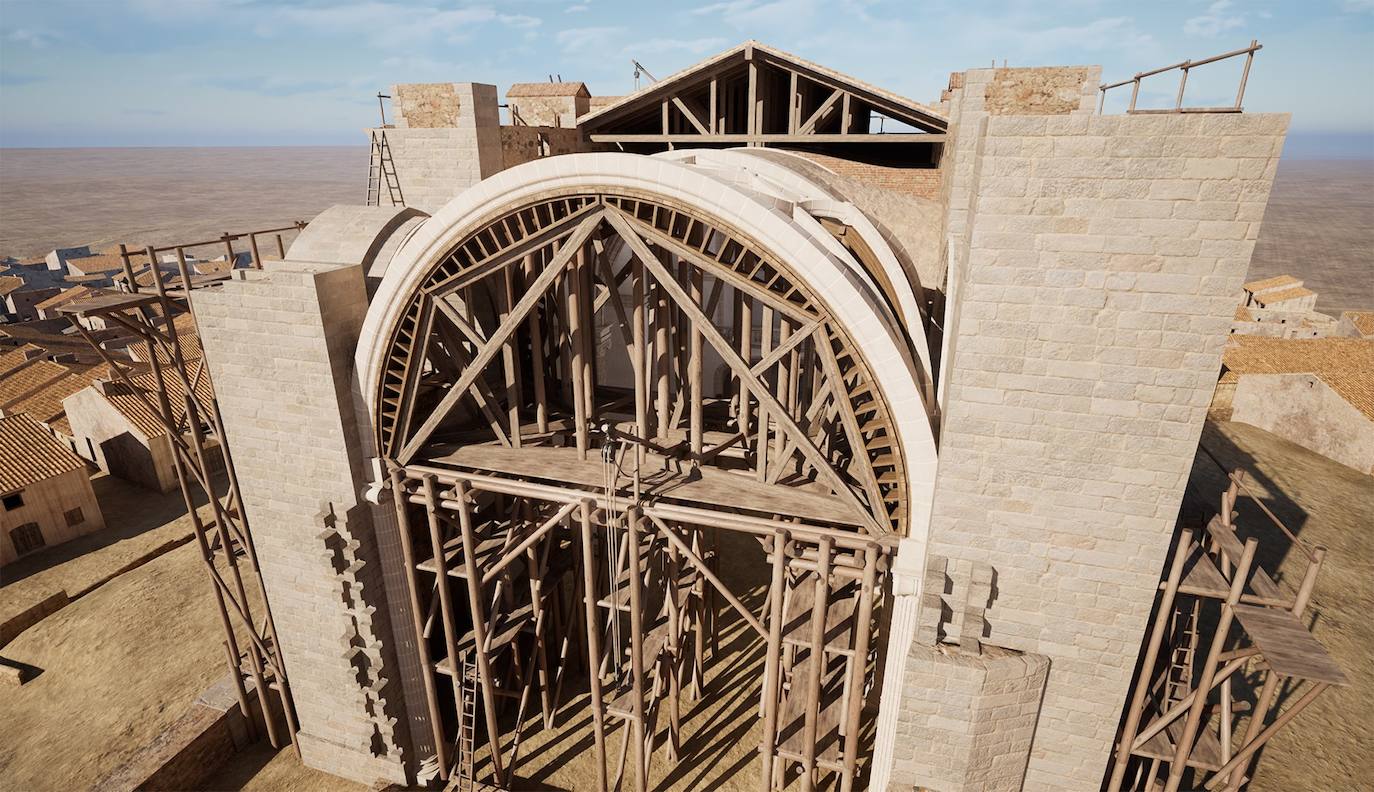 Brillante trabajo del documental sobre la construcción de Santa María