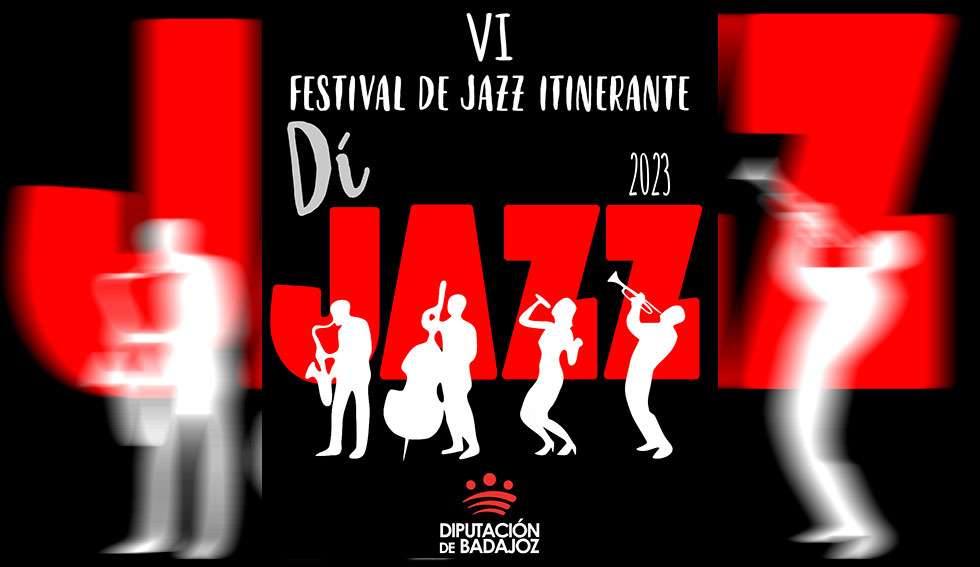 Cartel anunciador del festival de jazz provincial.