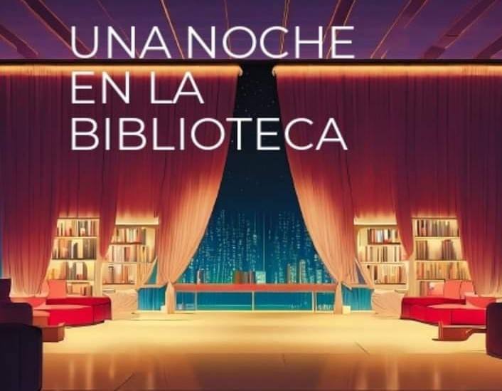 Cartel anunciador de la actividad promocional desde el servicio de biblioteca.