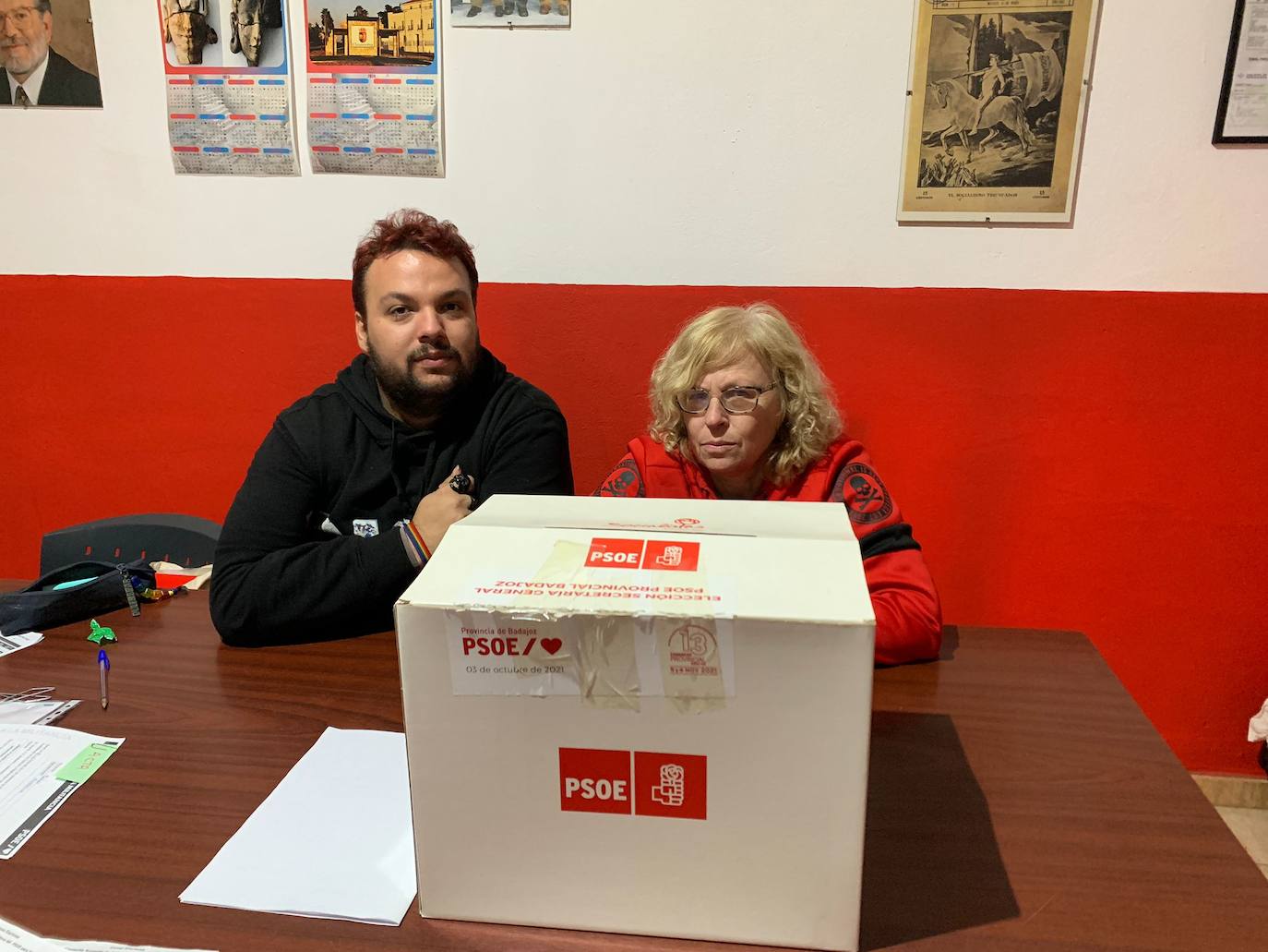 Militantes socialistas de Guareña votaron sí a la consulta del Comité Federal