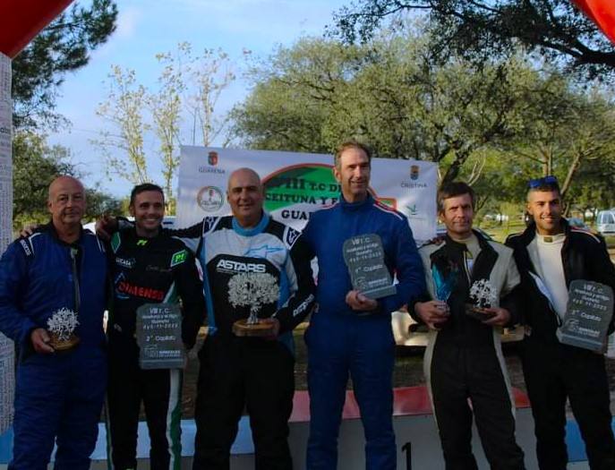 Pódium: 1º José Manuel Batista y Jorge Carretas, 2º Pablo Gómez y Pedro Espino, y 3º Rui Manuel Bernardeino y Juan Alberto.