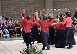 Grupo flamenco de Mérida donde actuaba la mujer fallecida.