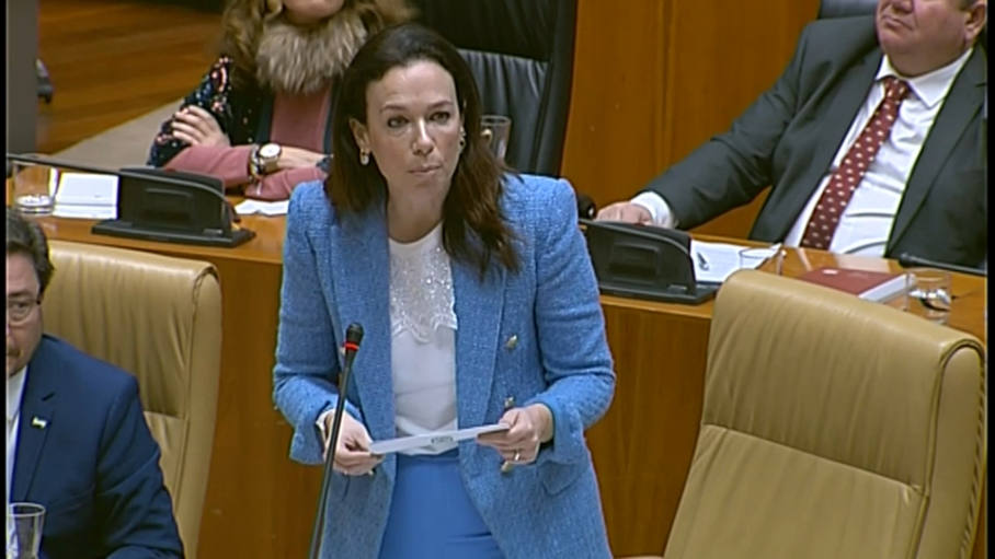 La consejera de salud y servicios sociales de la Junta, Sara García.