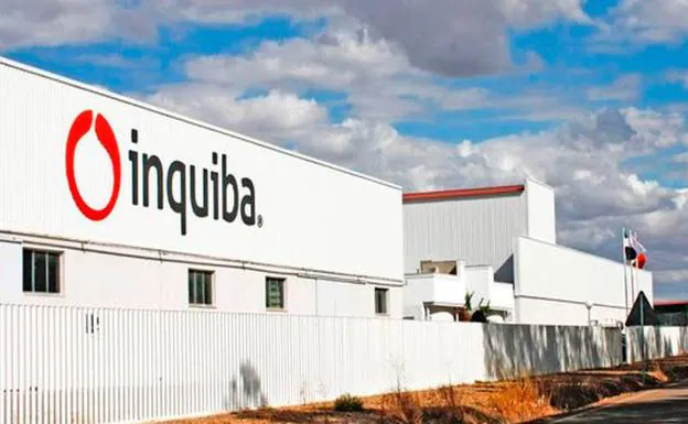 La fábrica Inquiba en carretera de Manchita, 0,800 km, en Guareña.