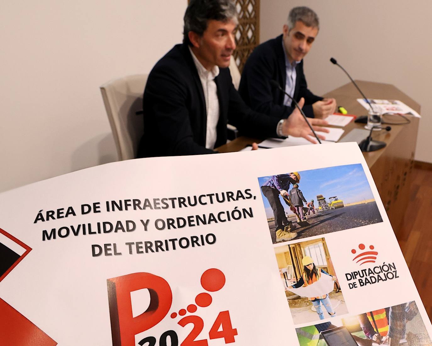 Información del presupuesto 2024 del área de infraestructuras de la institución provincial.