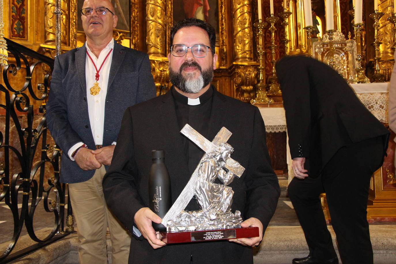 El párroco José Manuel García dio el Pregón de Semana Santa