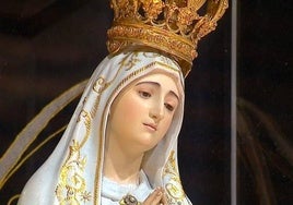 Muchos actos se organizan en torno a la imagen peregrina de la Virgen de Fátima.