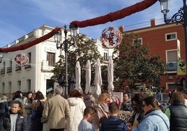 Imagen del reciente Mercadillo Navideño organizado por la asociación Comercio Local.