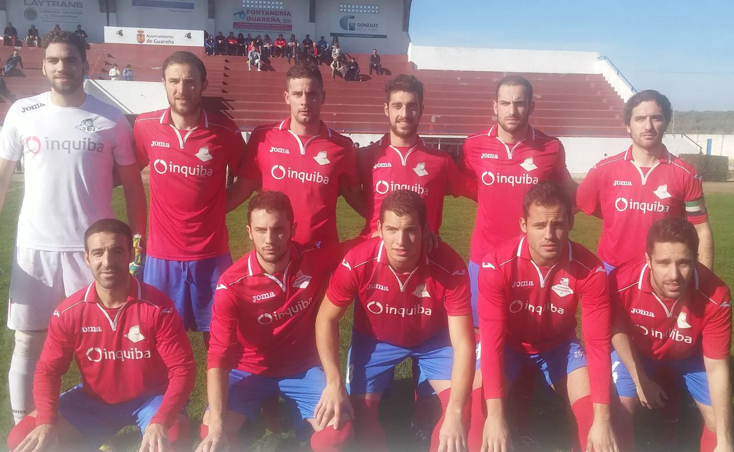 Once inicial que saltó al terreno de juego del municipal ayer por la mañana