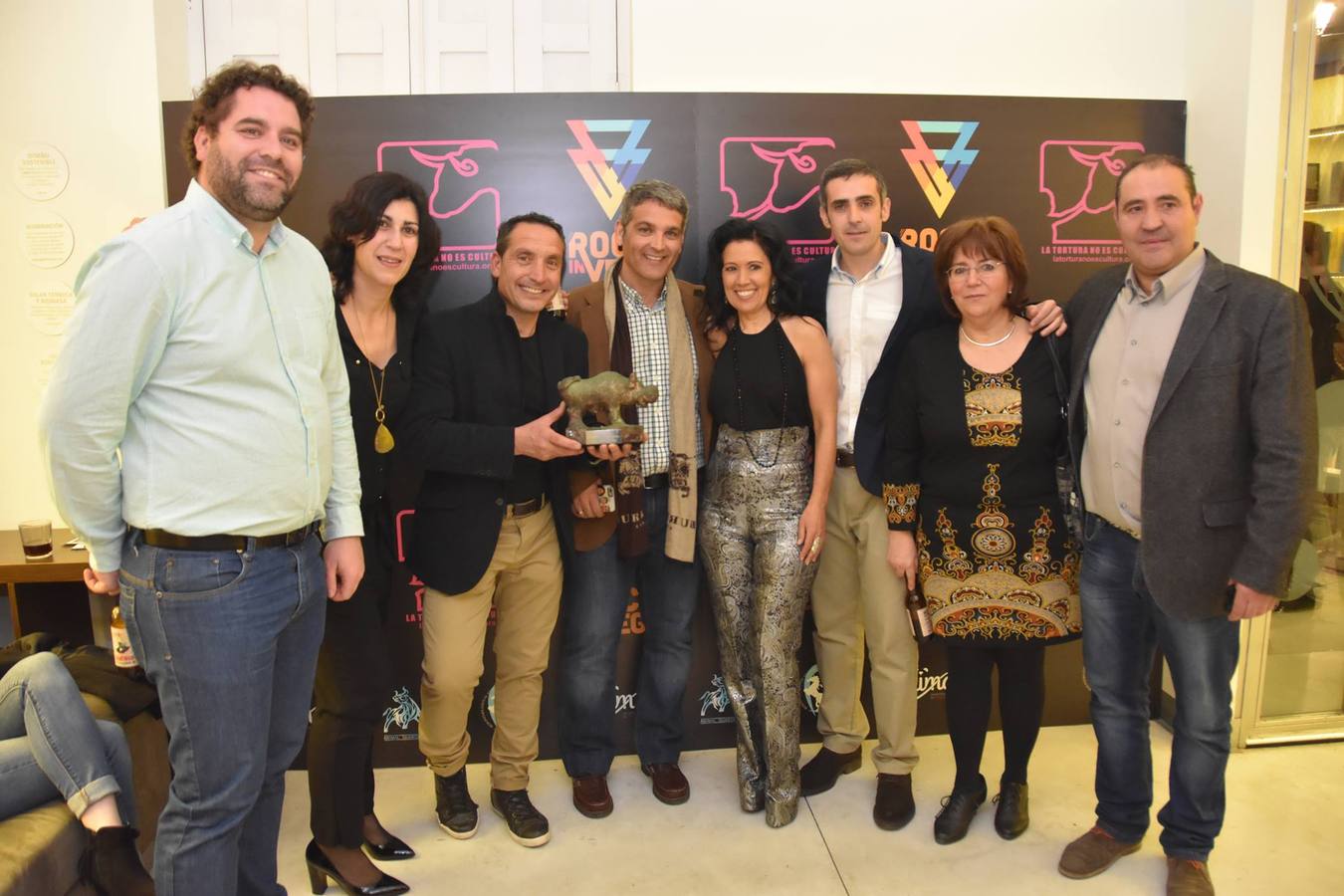 Guareña recibe en Madrid el Premio “La tortura no es cultura”