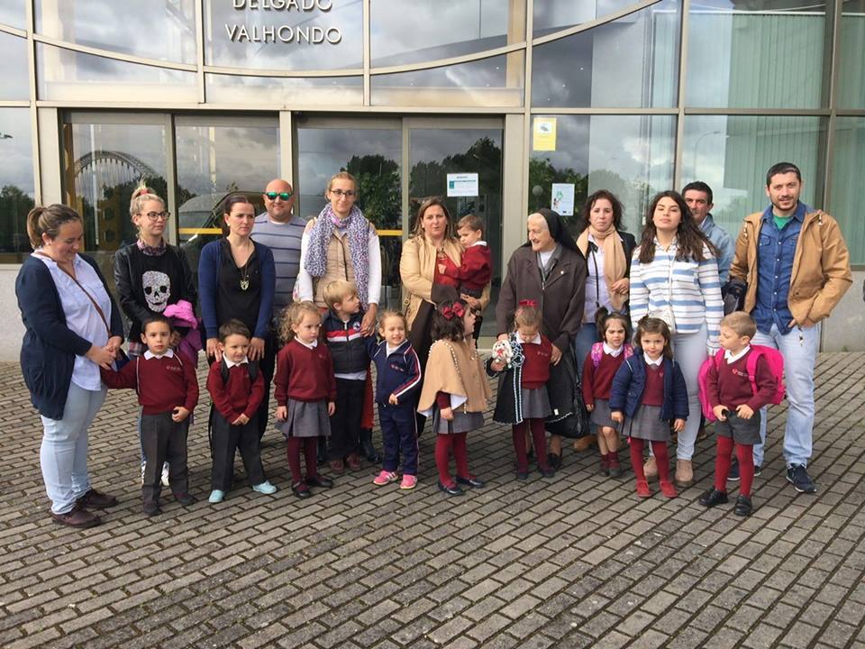Los niños de Infantil del colegio Nuestra Señora de los Dolores se hacen protagonistas en el Día de Europa