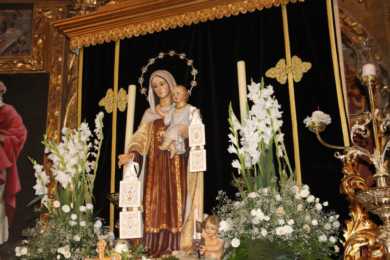 Hoy sale la imagen de la Virgen del Carmen en procesión