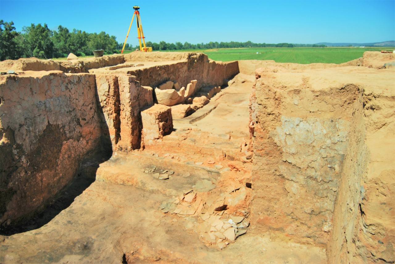 Yacimiento 'El Turuñuelo' en término municipal de Guareña.