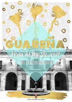 Parte superior del cartel de feria de agosto 2017.