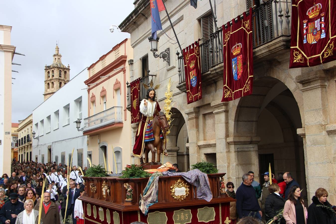 Salió la borriquita mirando a los cielos de Guareña