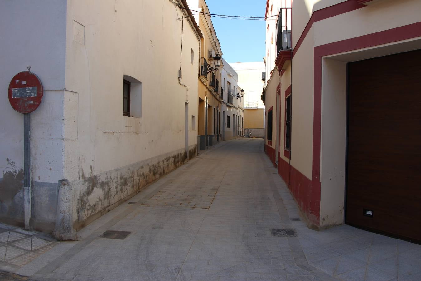 Se eliminarán aceras en calles del casco histórico de Guareña