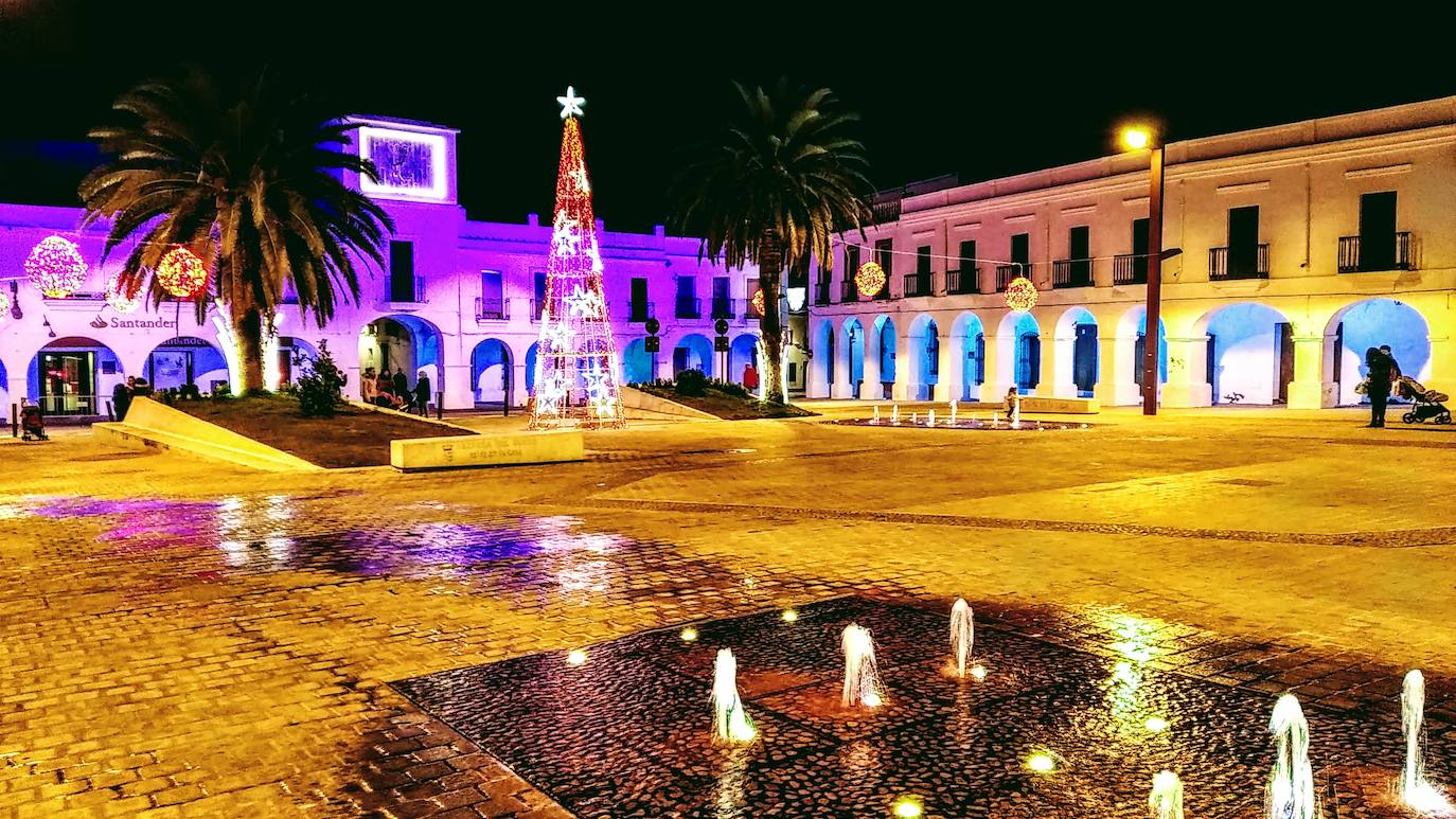 Iluminación navideña en Herrera del Duque