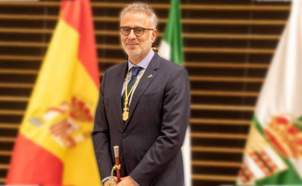 Saturnino Alcázar, Alcalde de Herrera del Duque