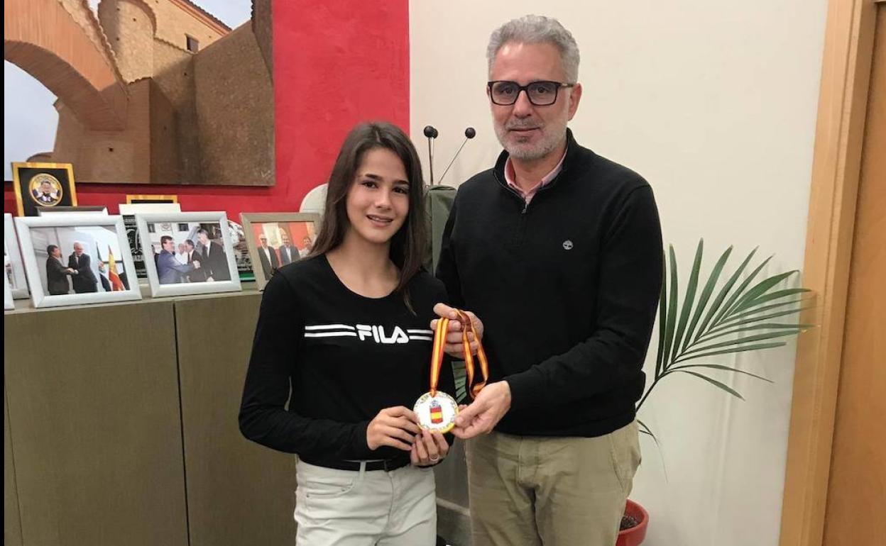 La herrereña Paula del Toro representará a España en el Campeonato europeo de Karate