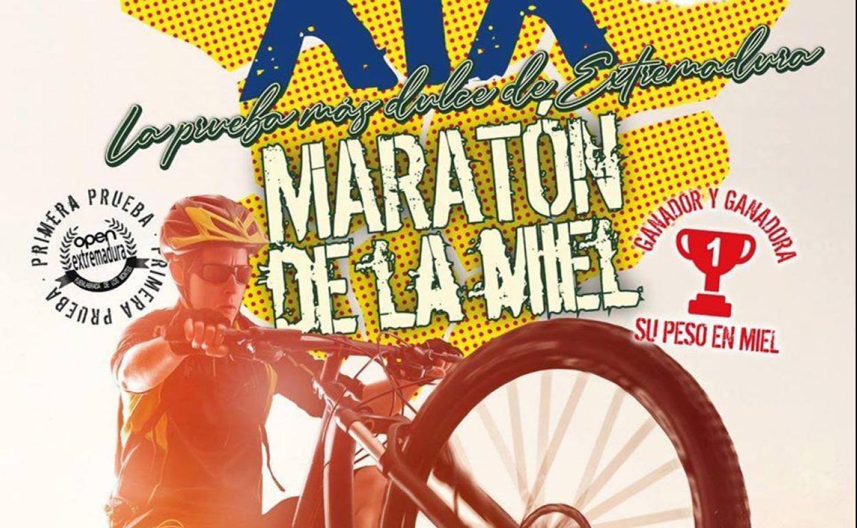 Cartel del «XIX Maratón de la Miel»